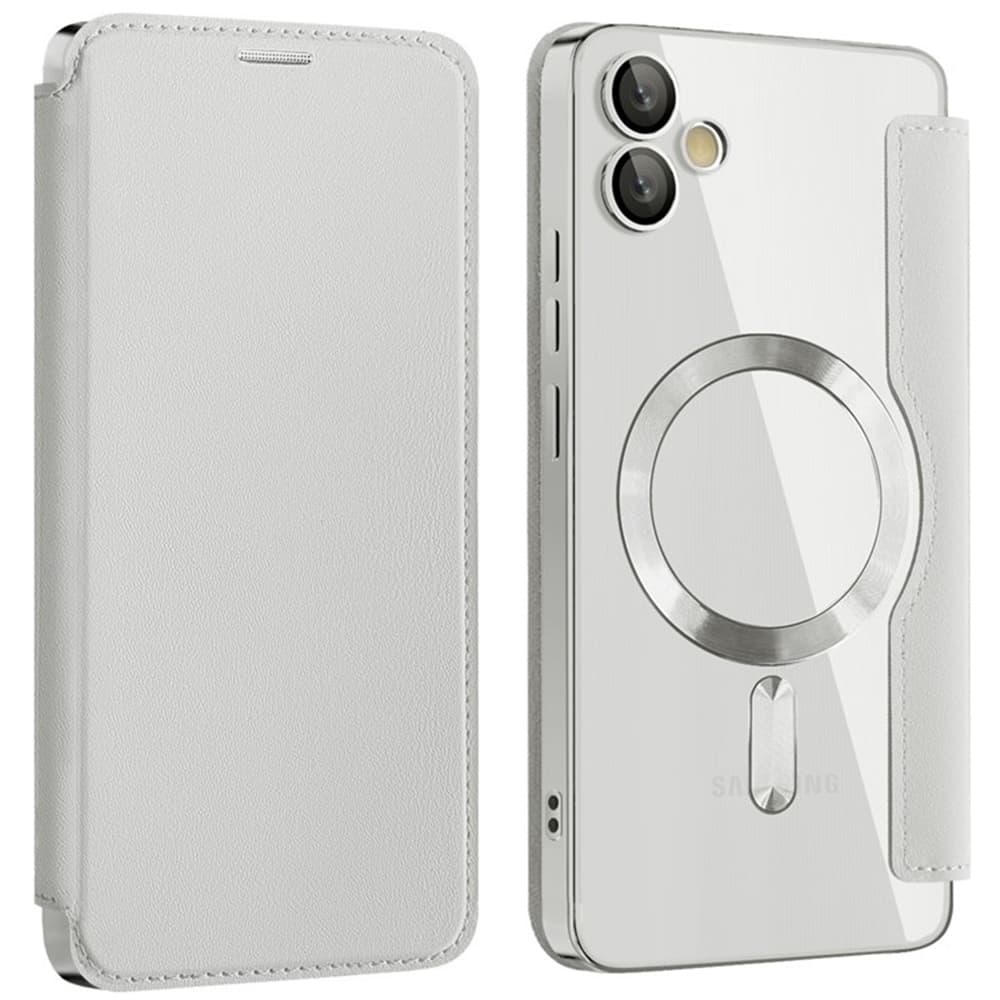 Pouzdro na knihu Techsuit SmartMag pro Samsung Galaxy A05 šedé - náhled 2