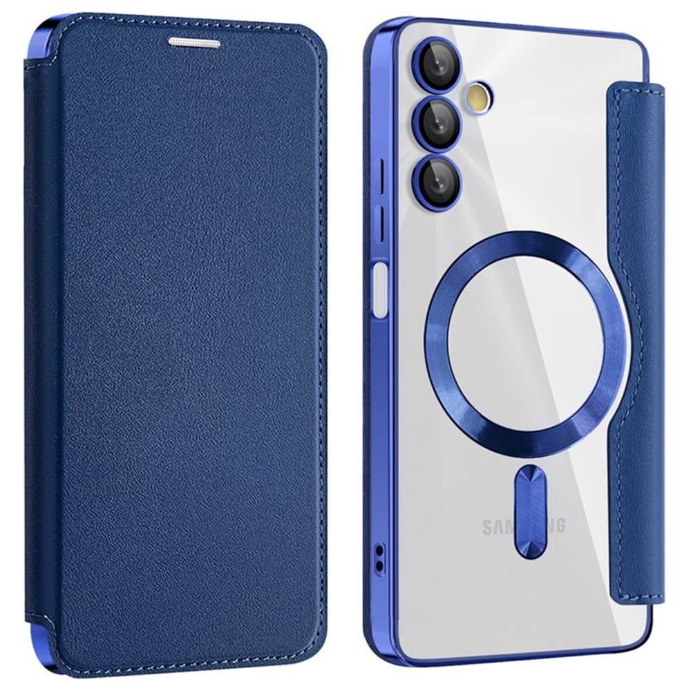 Techsuit SmartMag knížkové pouzdro Samsung Galaxy A05s modré - náhled 2