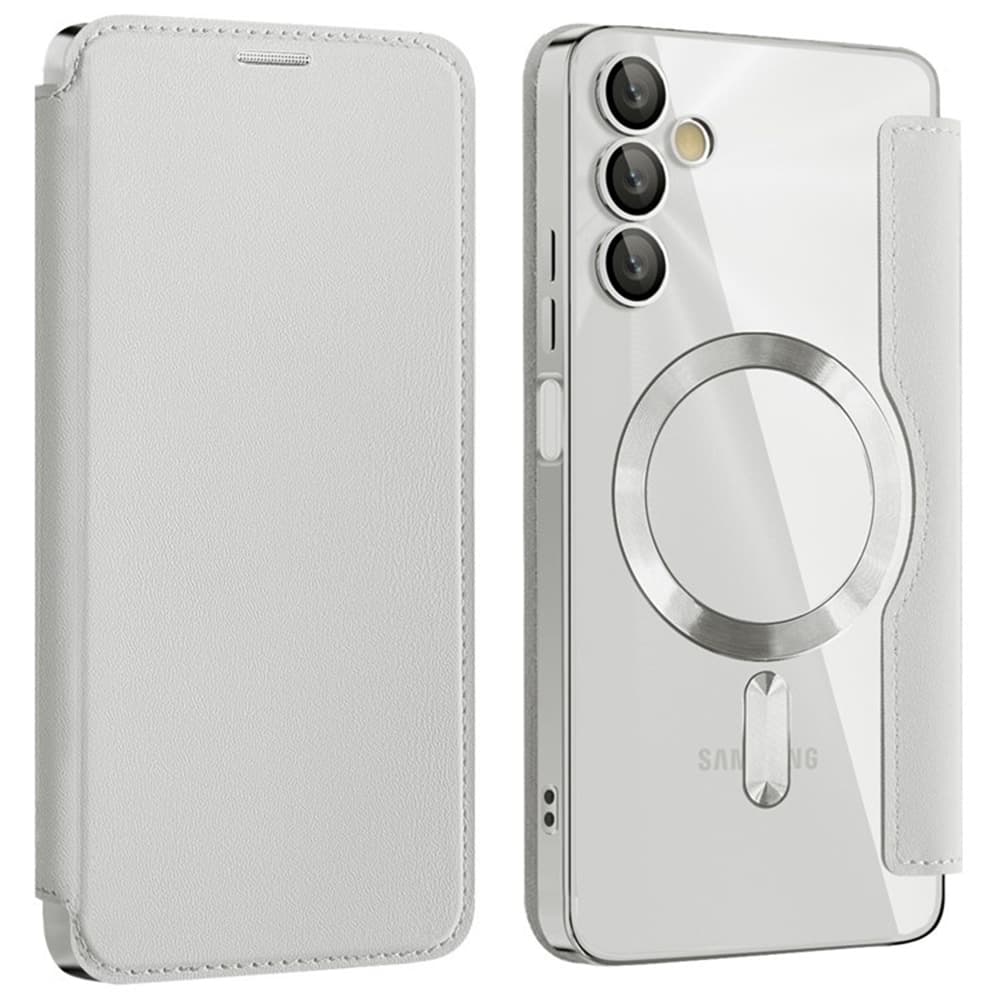 Pouzdro na knihu Techsuit SmartMag pro Samsung Galaxy A05s šedé - náhled 2