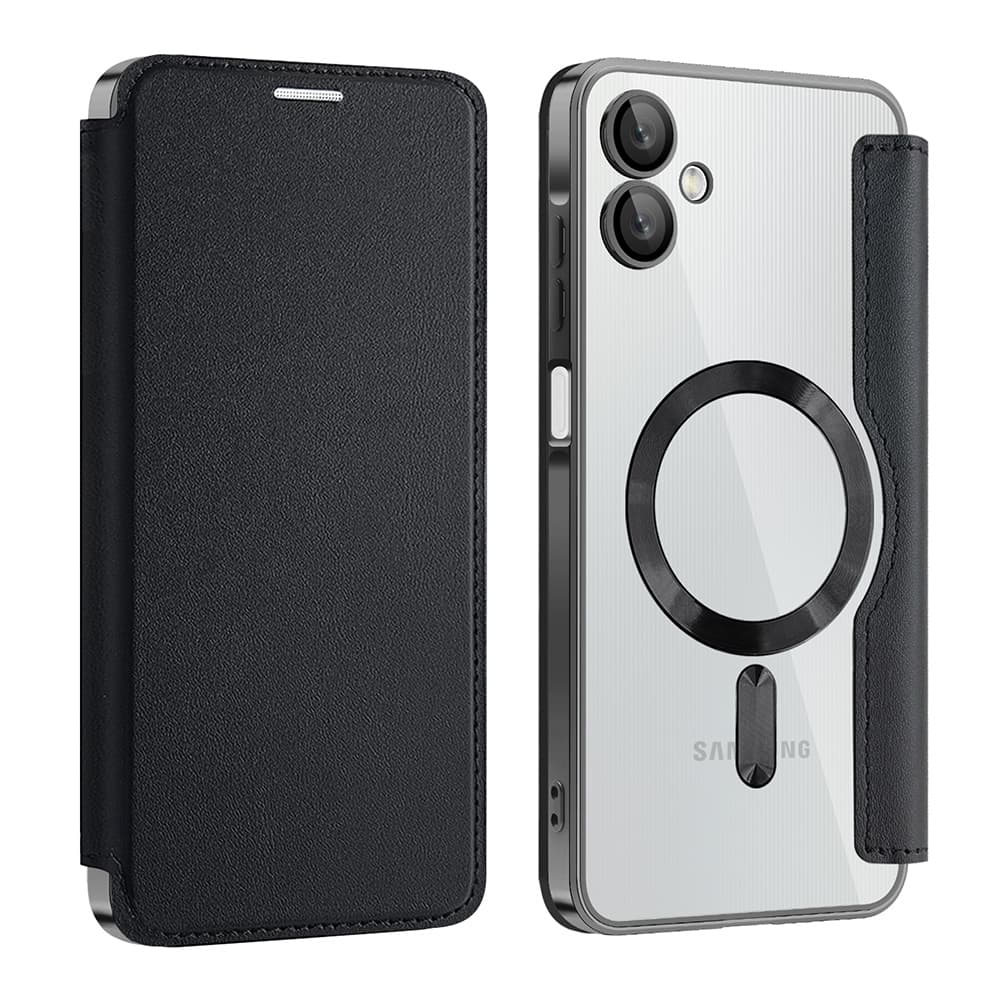 Pouzdro na knihu Techsuit SmartMag pro Samsung Galaxy A06 černé - náhled 2