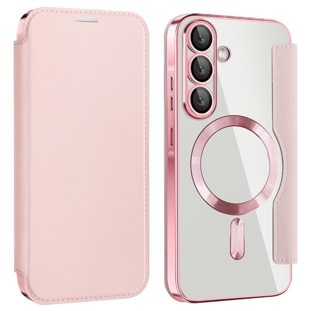 Pouzdro na knihu Techsuit SmartMag pro Samsung Galaxy A36 5G růžové - náhled 2