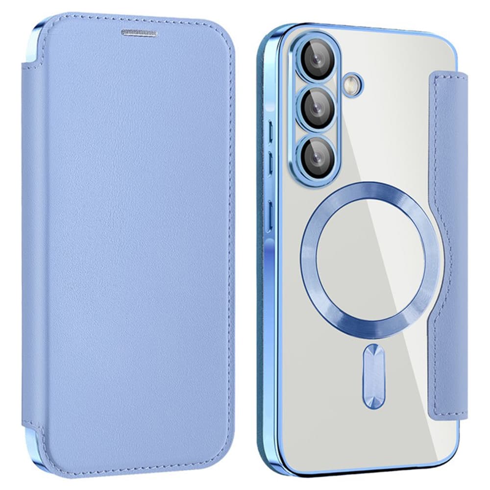Pouzdro na knihu Techsuit SmartMag pro Samsung Galaxy A36 5G světle modré - náhled 2