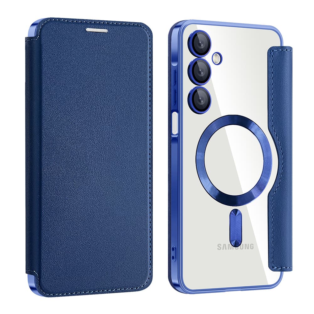 Pouzdro na knihu Techsuit SmartMag pro Samsung Galaxy A16 4G A16 5G modré - náhled 2