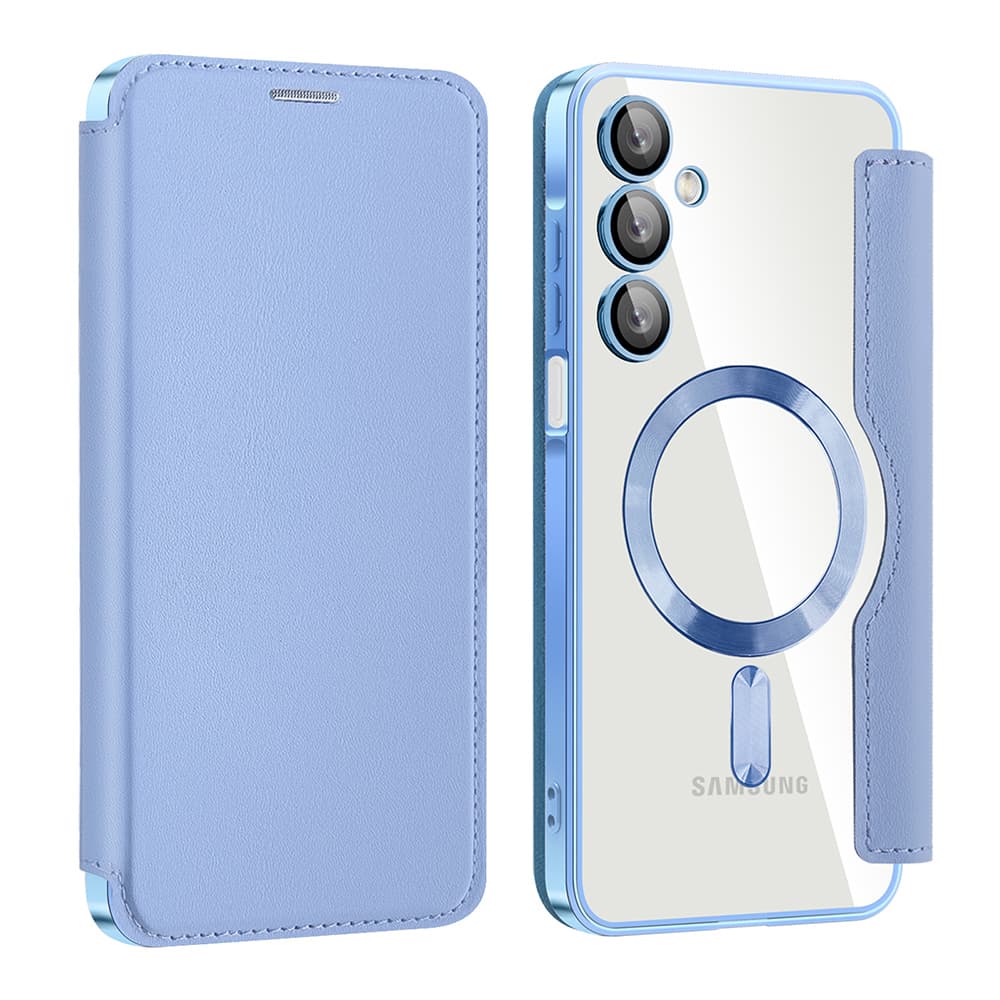 Techsuit SmartMag knížkové pouzdro Samsung Galaxy A16 4G/A16 5G světle modré - náhled 2