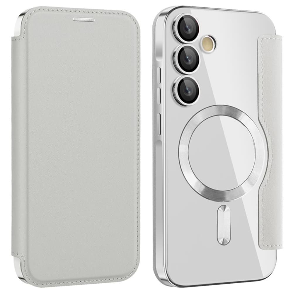 Pouzdro na knihu Techsuit SmartMag pro Samsung Galaxy A35 5G šedé - náhled 2