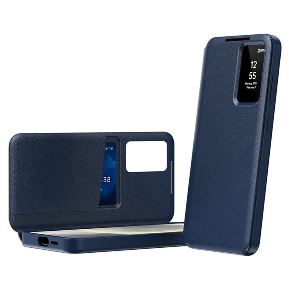 Techsuit SmartView Series pro Samsung Galaxy S25 Ultra modrá - náhled 2