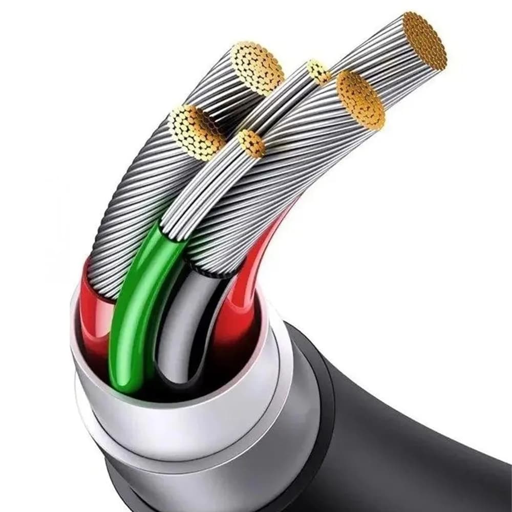 Baseus datový kabel USB na USB-C Lightning Micro-USB 100W 1.5m bílý - náhled 2