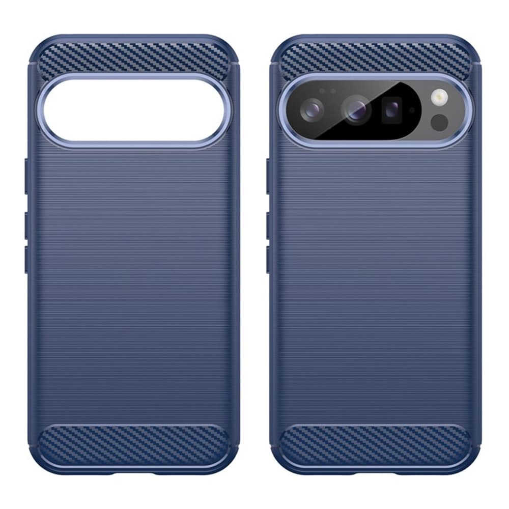 Techsuit Carbon Silicone pro Google Pixel 10 / 10 Pro modrý - náhled 2
