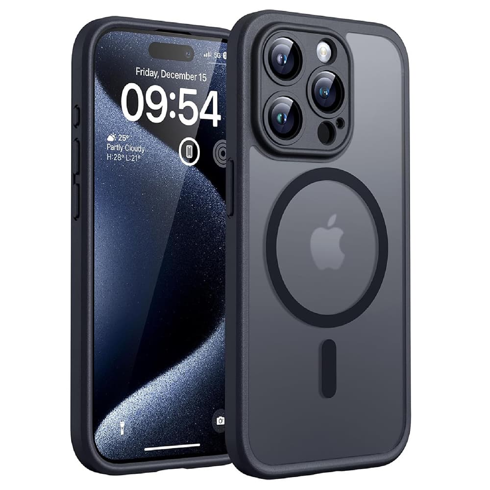 Techsuit PureFrost MagSafe pro iPhone 13 Pro v matné černé - náhled 2