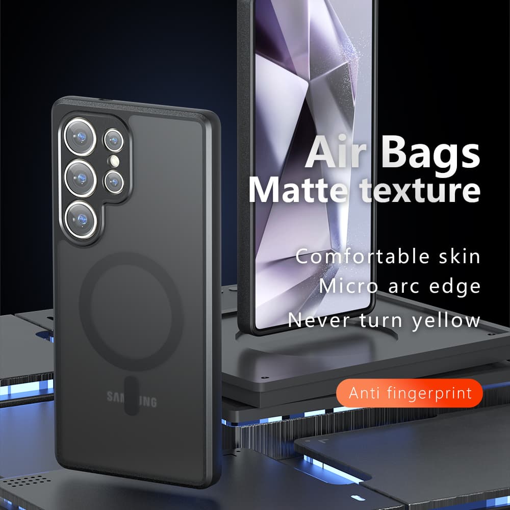 Techsuit PureFrost MagSafe pro Samsung Galaxy S25 Ultra v matné černé - náhled 2