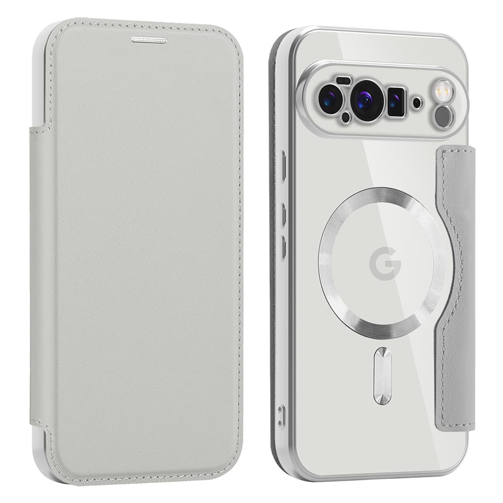 Pouzdro na knihu Techsuit SmartMag pro Google Pixel 10 Pro XL šedé - náhled 2