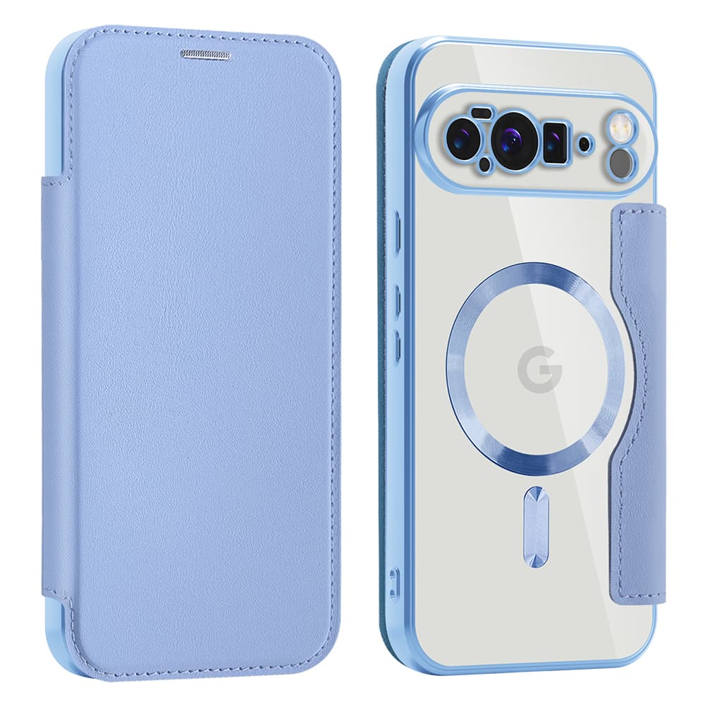 Pouzdro na knihu Techsuit SmartMag Google Pixel 10 Pro XL světle modrá - náhled 2