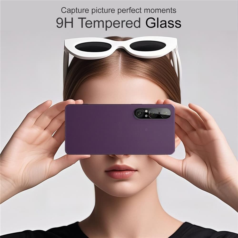 Techsuit ochranné sklo na fotoaparát Sony Xperia 1 VII černé - náhled 2