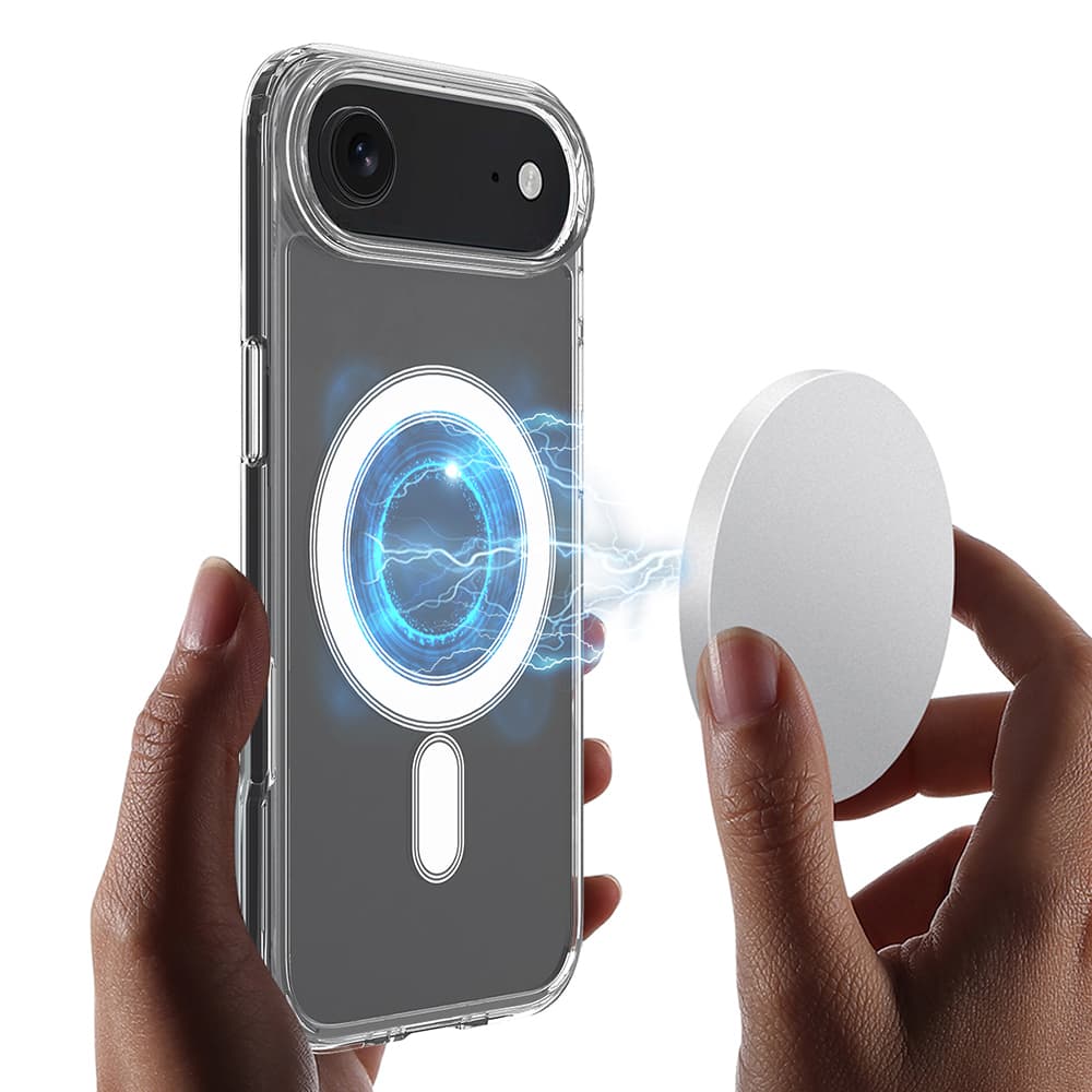 Techsuit MagSafe Pro iPhone 17 Air Průhledný - náhled 2