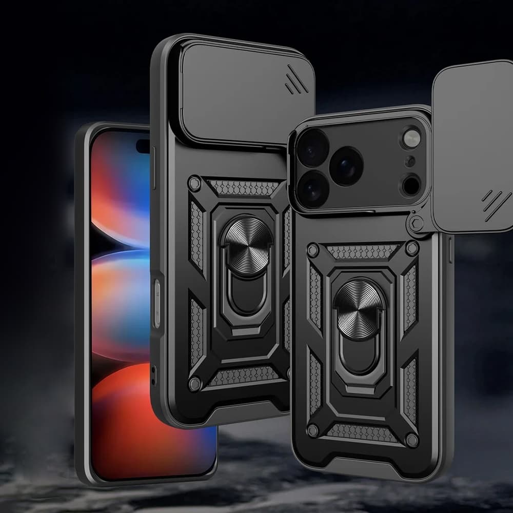 Techsuit CamShield Series pouzdro pro iPhone 17 Pro Max zelené - náhled 2
