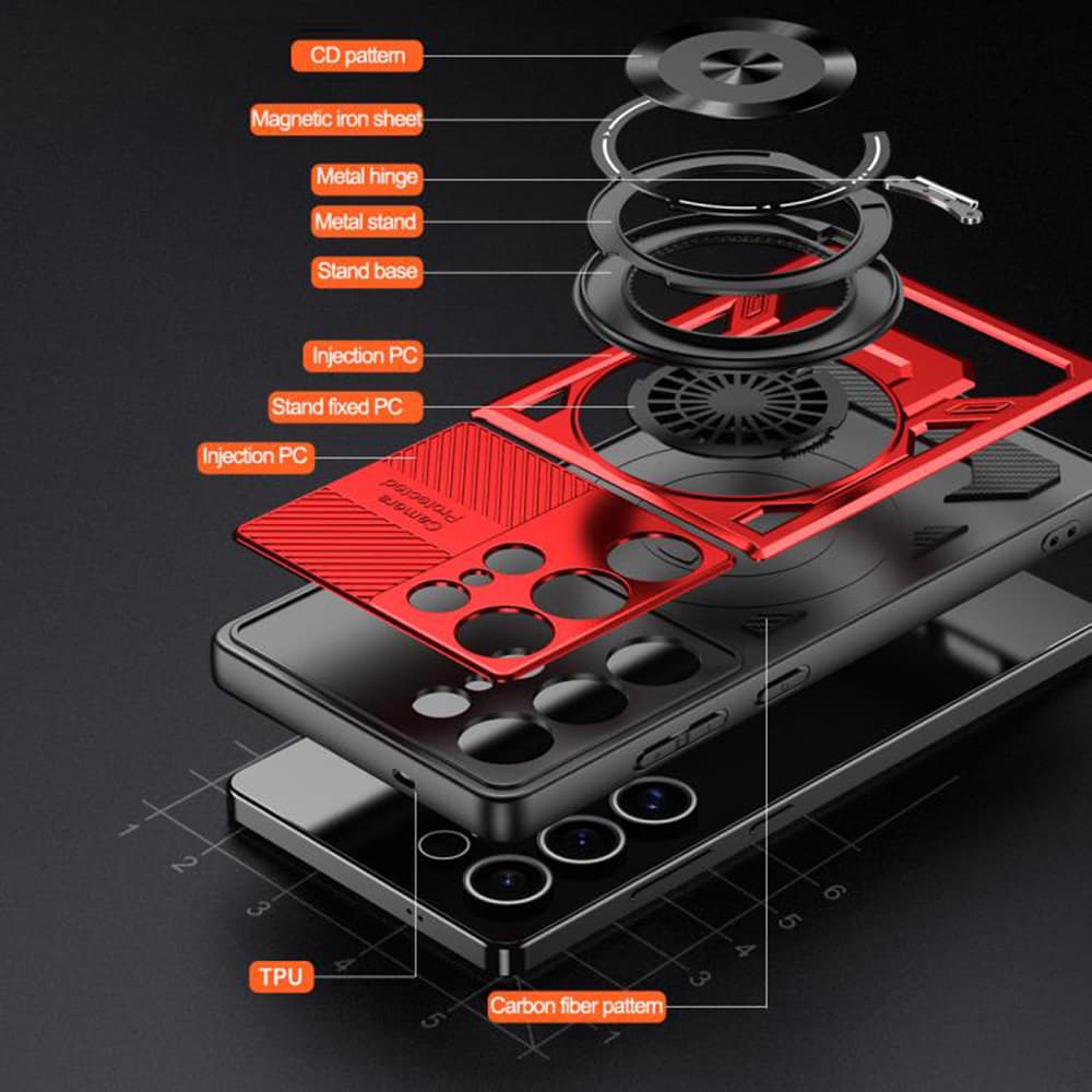 Techsuit RuggedCam pro Samsung Galaxy S20 FE černá - náhled 2