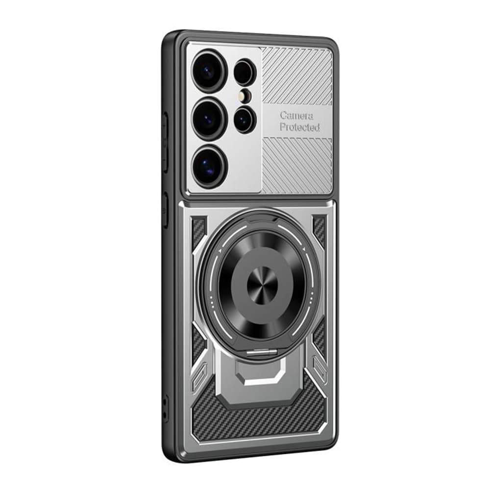 Techsuit RuggedCam pro Samsung Galaxy S23 Ultra šedý - náhled 2