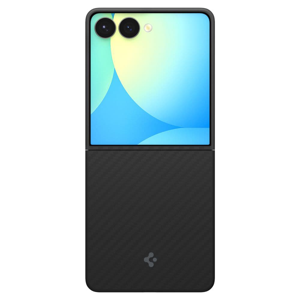 Spigen Air Skin Samsung Galaxy Z Flip7 Aramid černá - náhled 2
