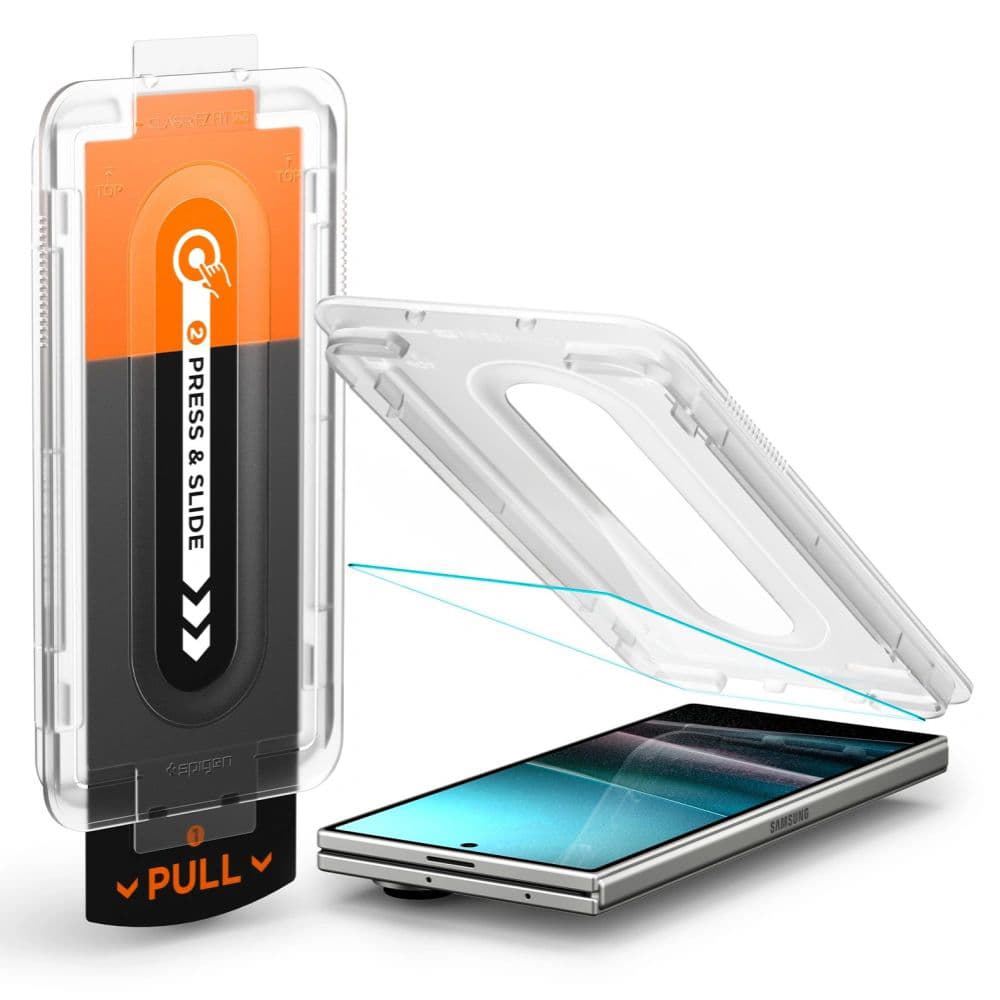 Spigen Glas.tR EZ-FIT Pro HD Samsung Galaxy Z Fold7 průhledný - náhled 2