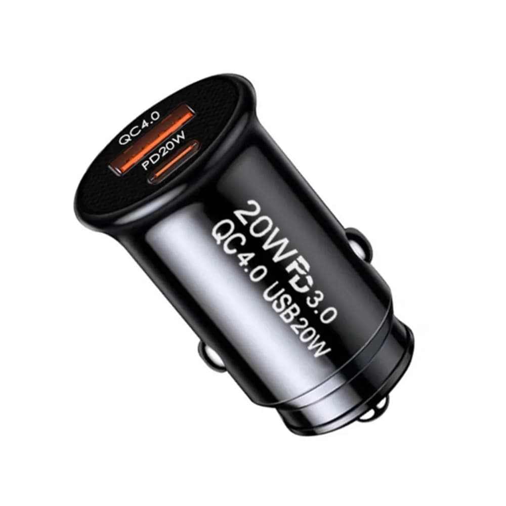 Techsuit Premium nabíječka do auta MiniFuseX (C4) černá - náhled 2