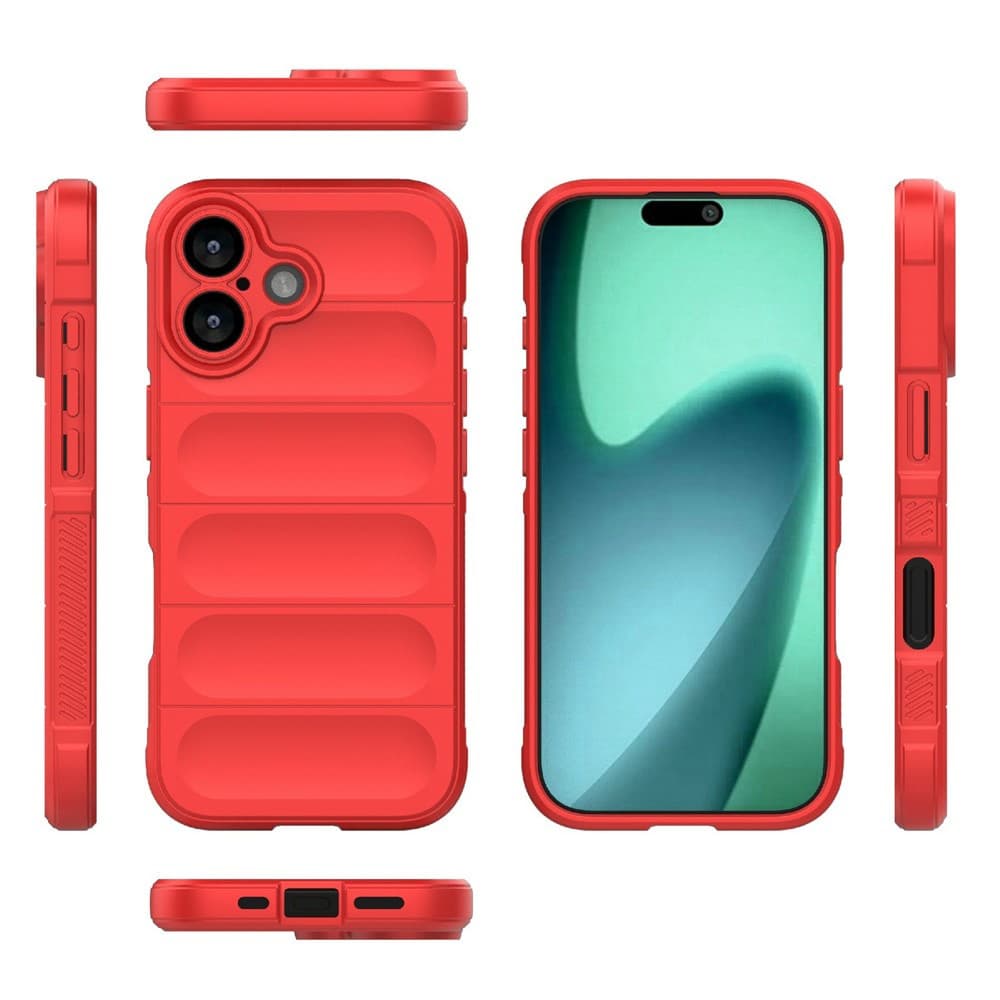 Techsuit Magic Shield pro iPhone 17 červený - náhled 2
