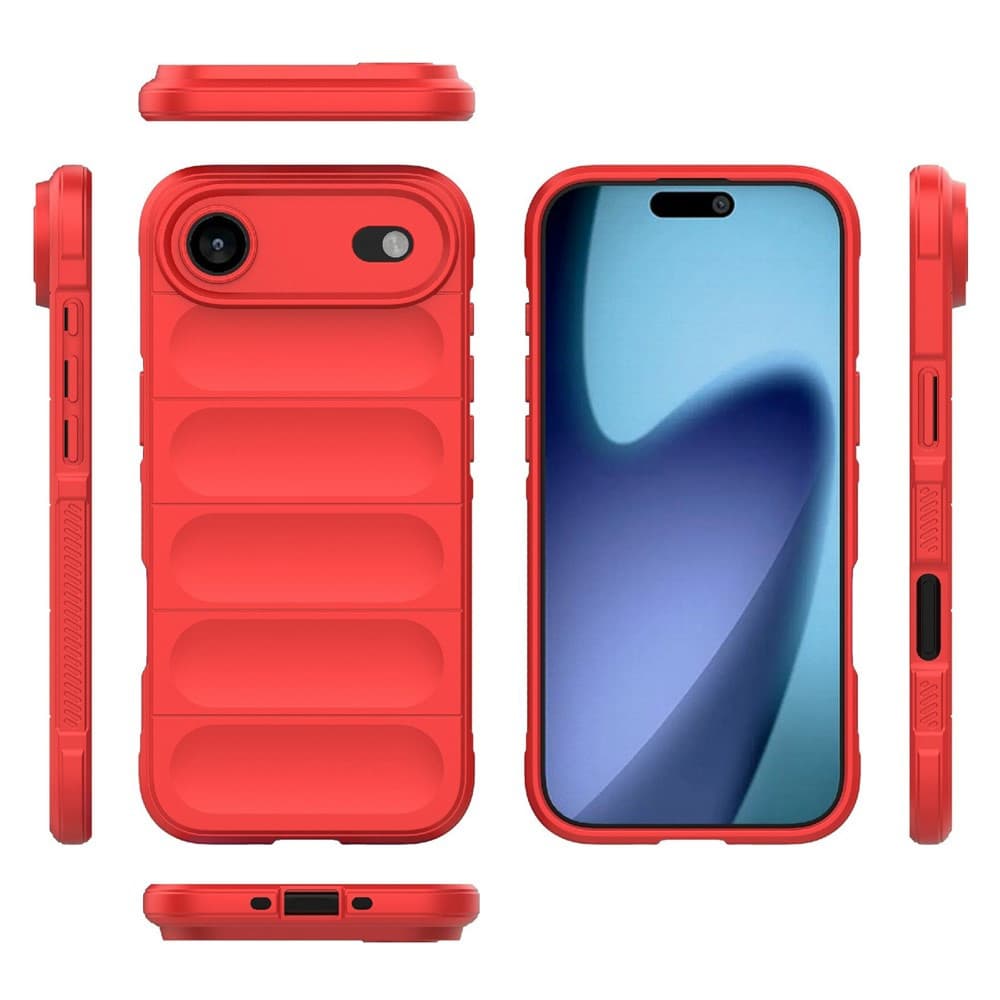 Techsuit Magic Shield pro iPhone 17 Air červený - náhled 2