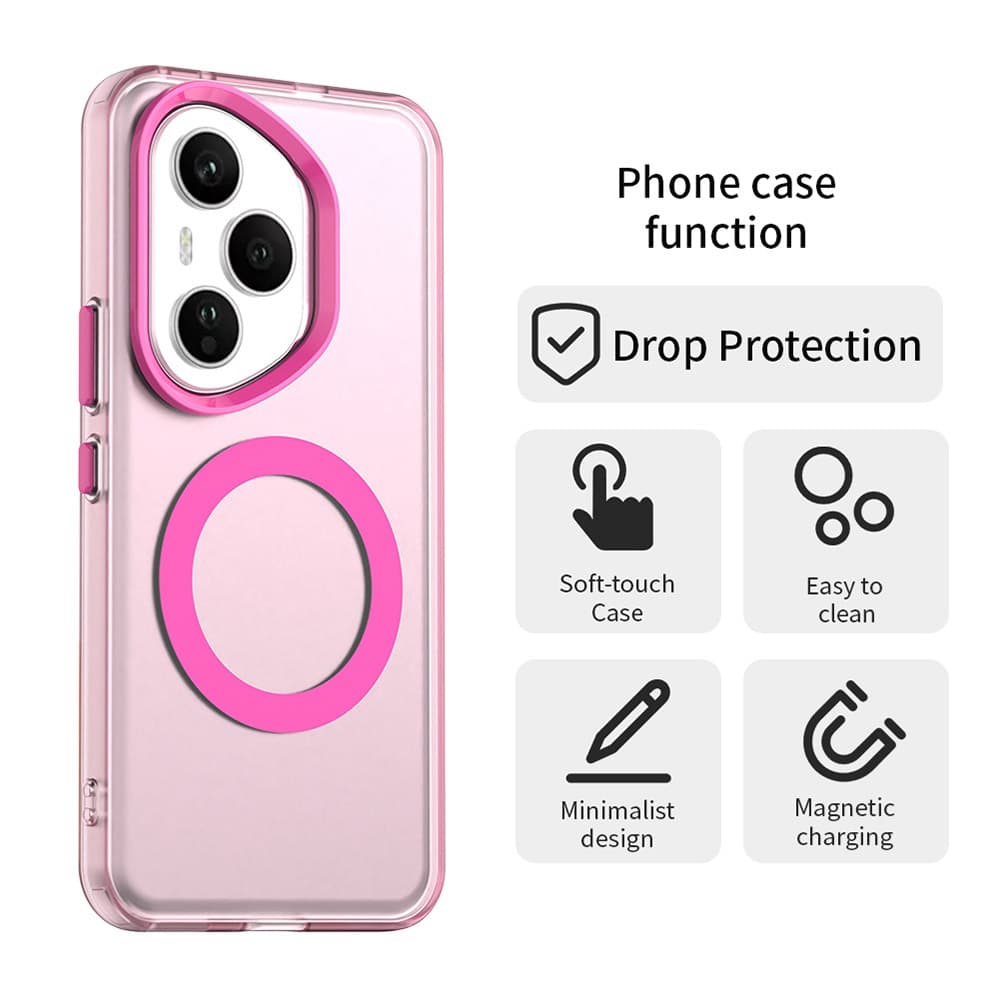 Techsuit CandyCase MagSafe pro Honor 400 Pro růžová - náhled 2
