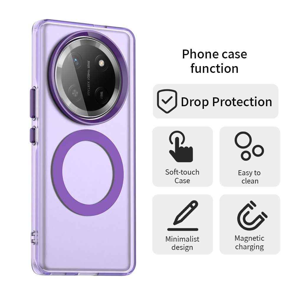 Techsuit CandyCase MagSafe pro Honor Magic7 Lite X9c fialová - náhled 2
