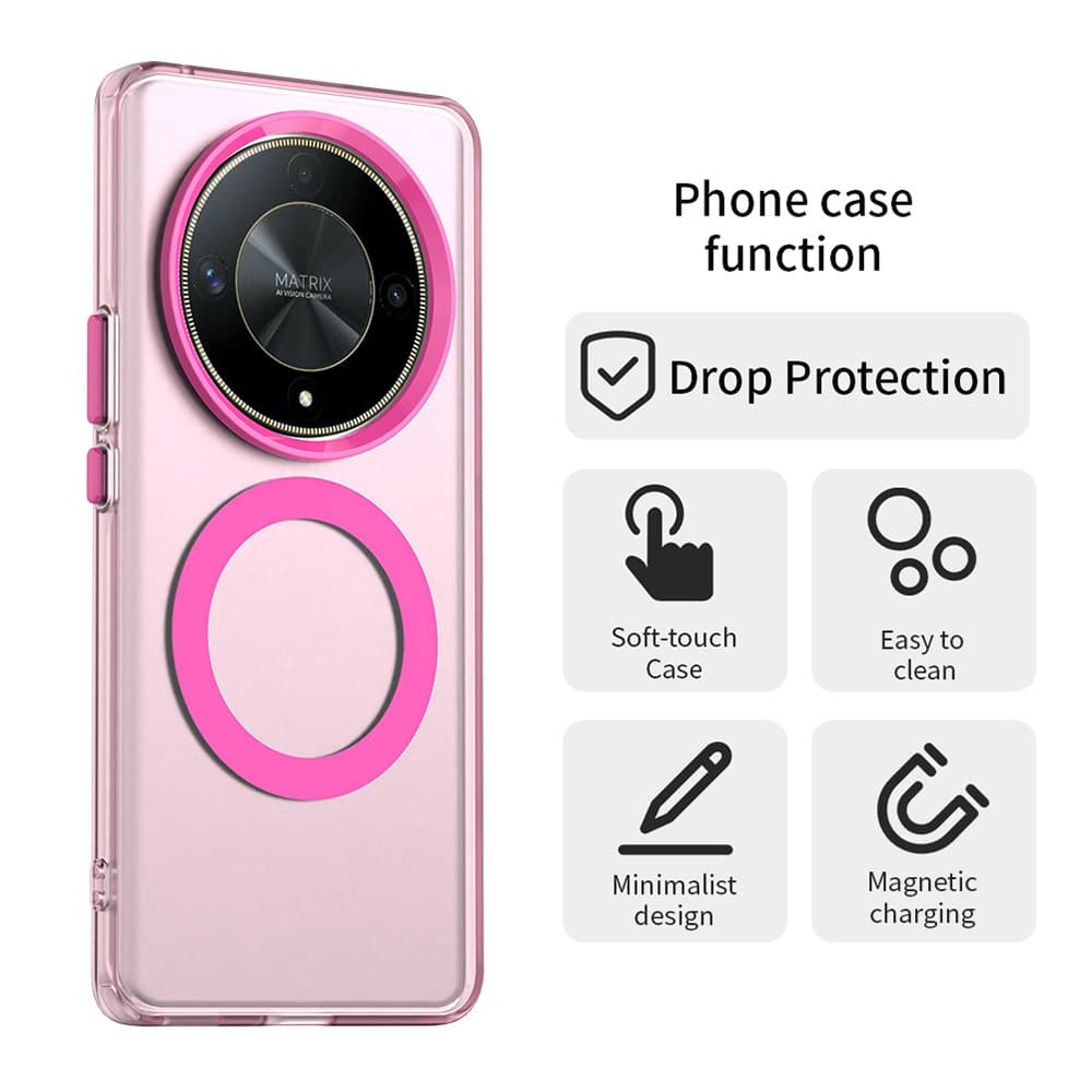 Techsuit CandyCase MagSafe pro Honor Magic6 Lite růžová - náhled 2