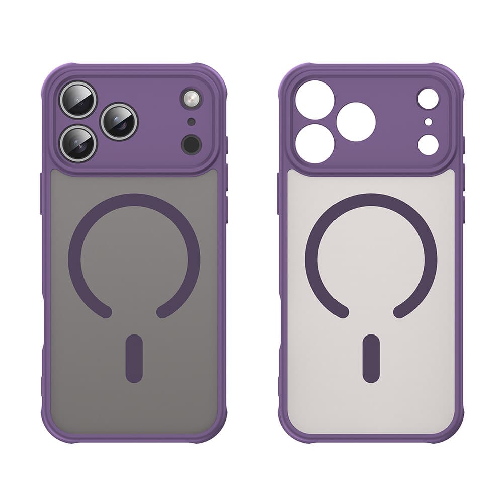Techsuit HaloFrost II MagSafe pro iPhone 17 Pro fialový - náhled 2