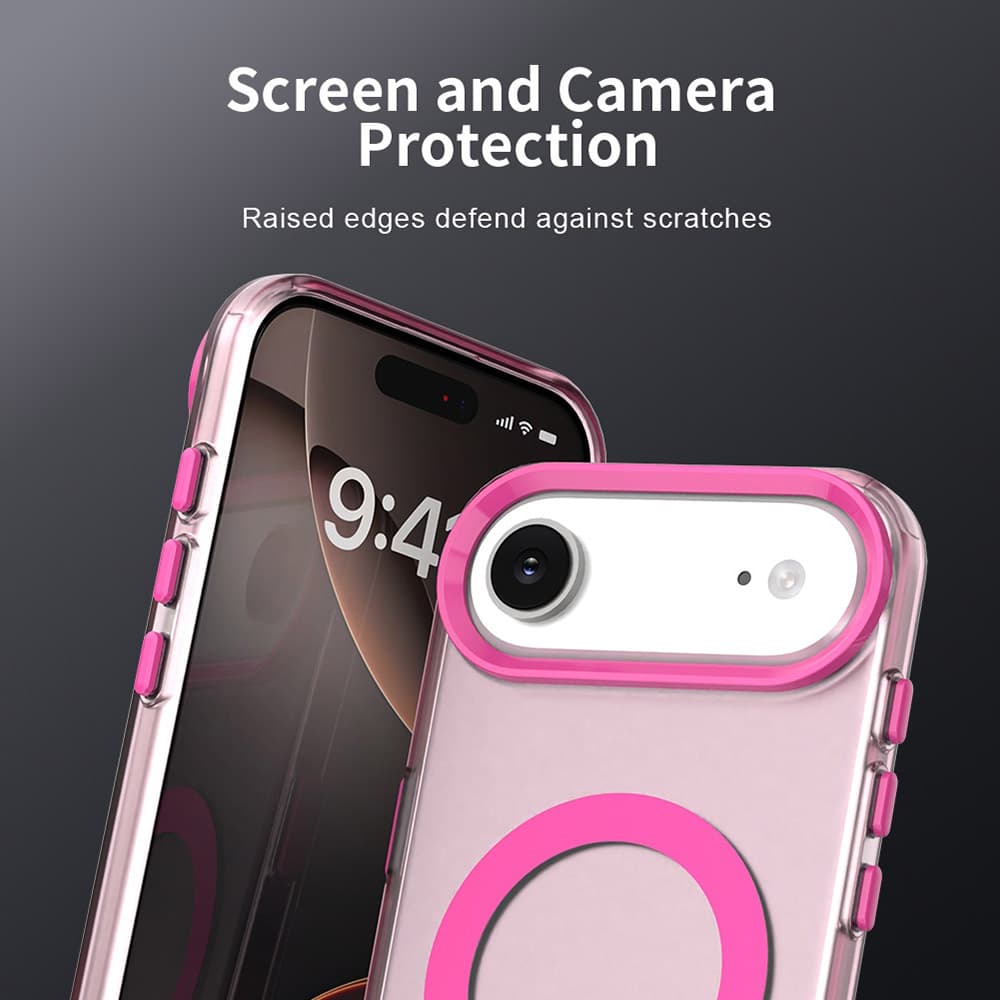 Techsuit CandyCase MagSafe pro iPhone 17 Air růžová - náhled 2