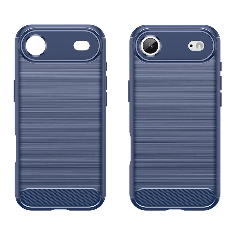 Techsuit Carbon Silicone pro iPhone 17 Air modrý - náhled 2