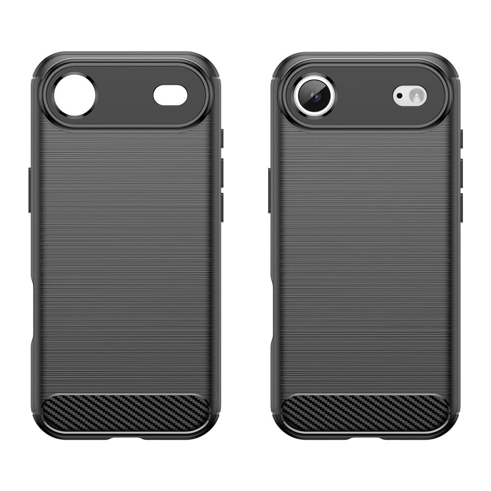 Techsuit Carbon Silicone pro iPhone 17 Air černý - náhled 2