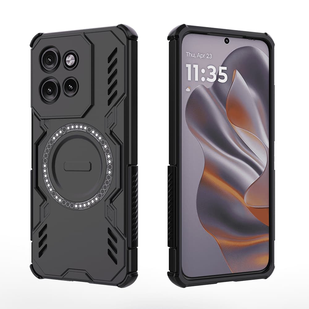 Pouzdro Techsuit ArmorMag pro Motorola Edge 50 Neo Edge 60 Neo ThinkPhone 25 černé - náhled 2