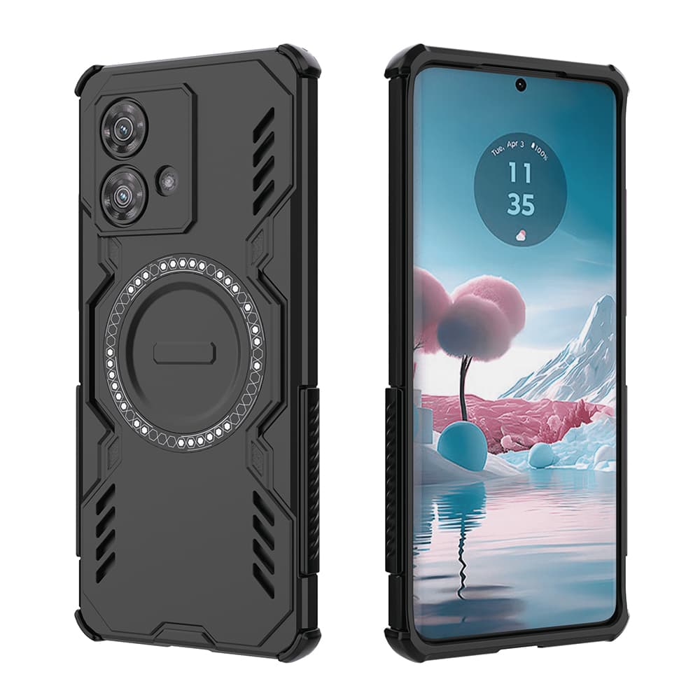 Pouzdro Techsuit ArmorMag pro Motorola Edge 40 Neo černé - náhled 2