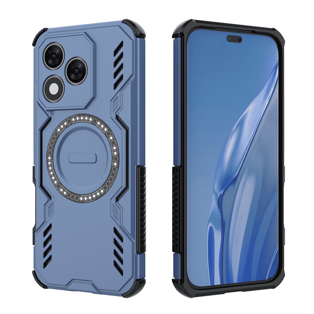 Pouzdro Techsuit ArmorMag pro Honor 400 Lite modré - náhled 2