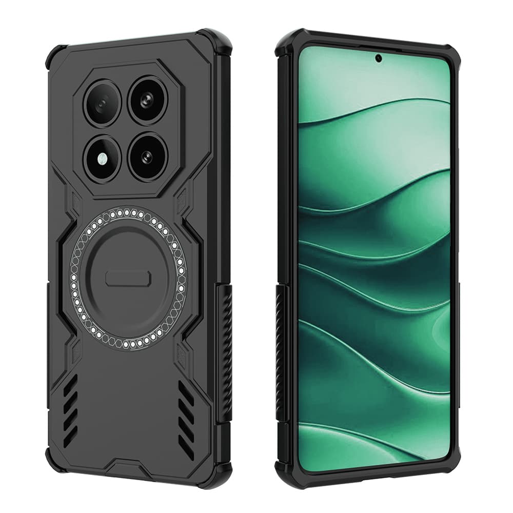 Pouzdro Techsuit ArmorMag pro Xiaomi Redmi Note 14 Pro 4G černé - náhled 2