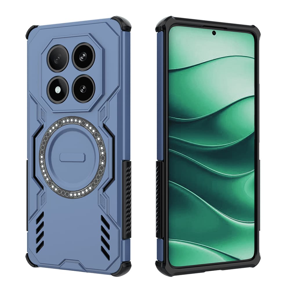 Pouzdro Techsuit ArmorMag pro Xiaomi Redmi Note 14 Pro 5G Poco X7 modré - náhled 2