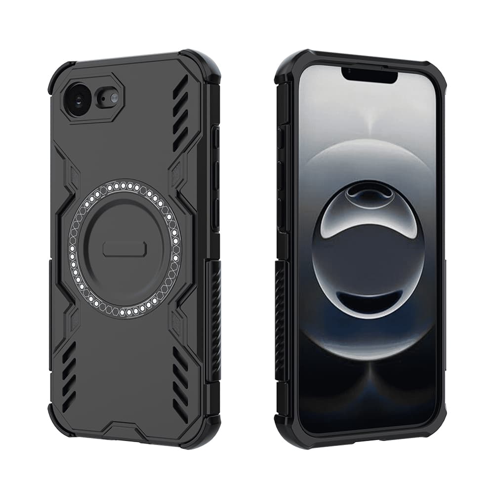 Pouzdro Techsuit ArmorMag pro iPhone 16e černé - náhled 2