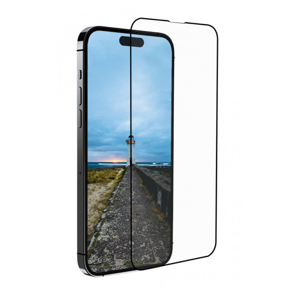 Ochranné sklo ANANK 3D Anti-crack 5X pro iPhone 17 Pro černé - náhled 2