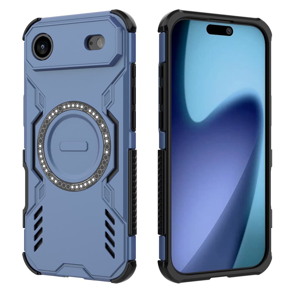 Pouzdro Techsuit ArmorMag pro iPhone 17 Air modré - náhled 2