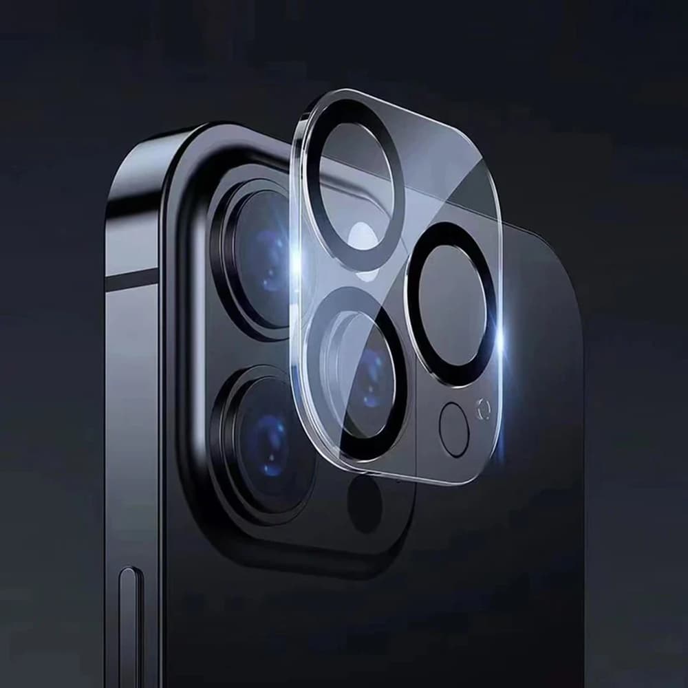 ANANK Camera Guard pro iPhone 16 iPhone 16 Plus čirý černý - náhled 2