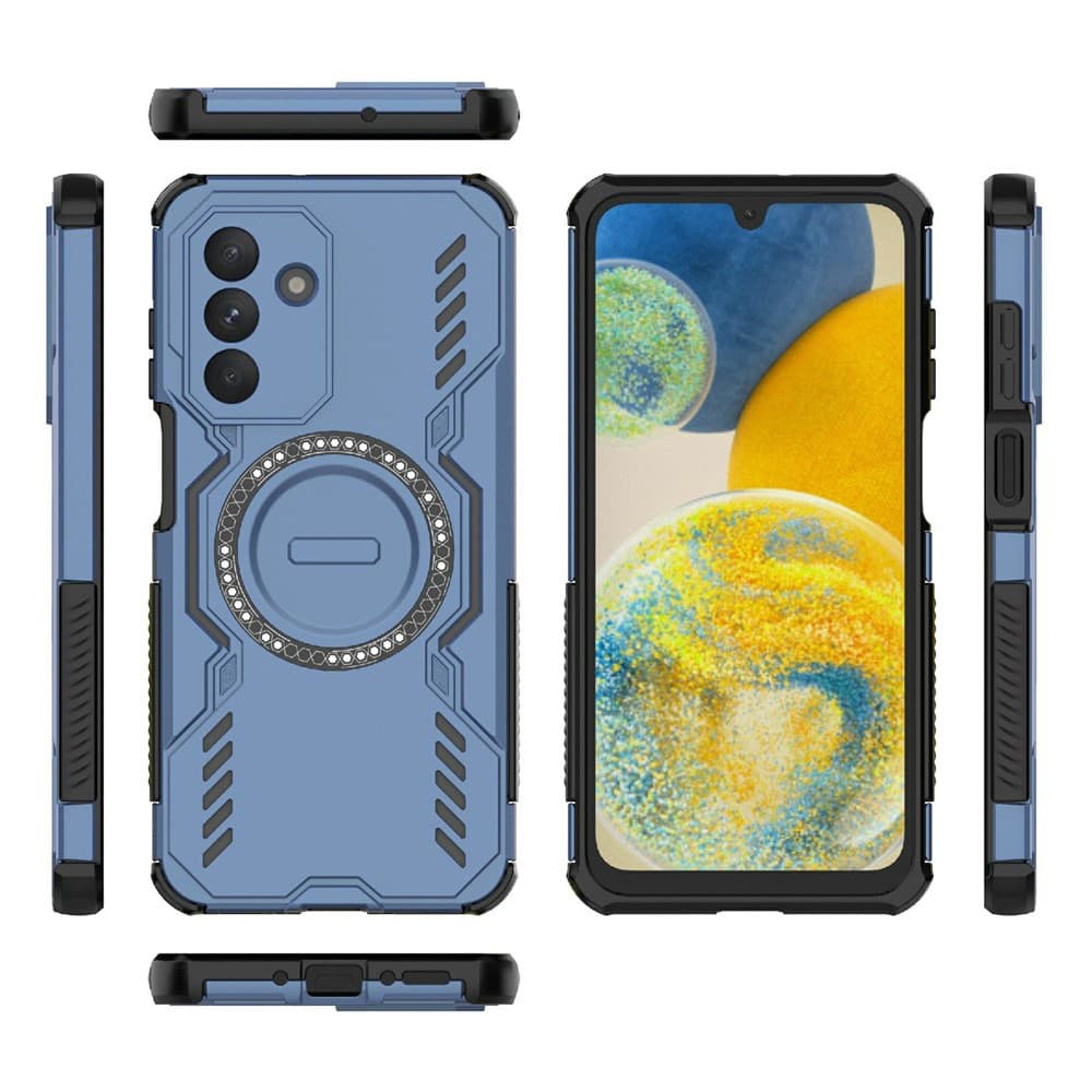 Pouzdro Techsuit ArmorMag pro Samsung Galaxy A26 5G modré - náhled 2