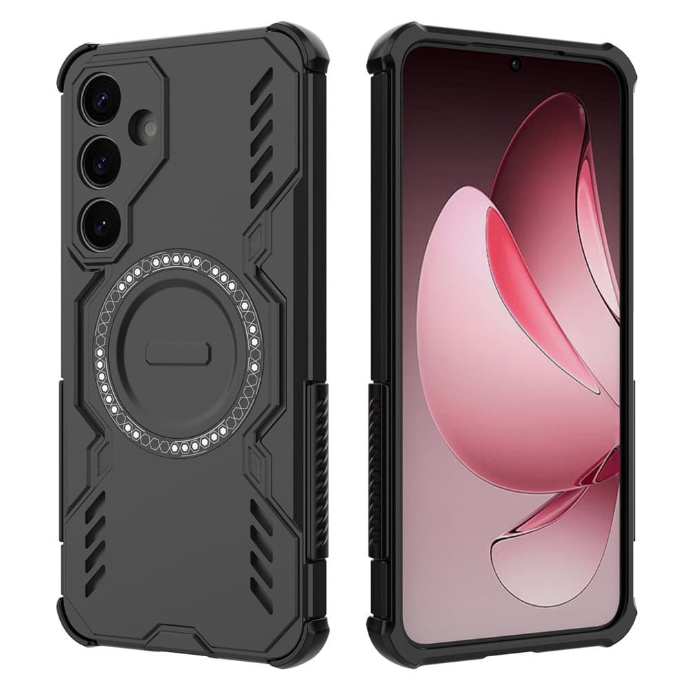 Pouzdro Techsuit ArmorMag pro Samsung Galaxy S25 černé - náhled 2