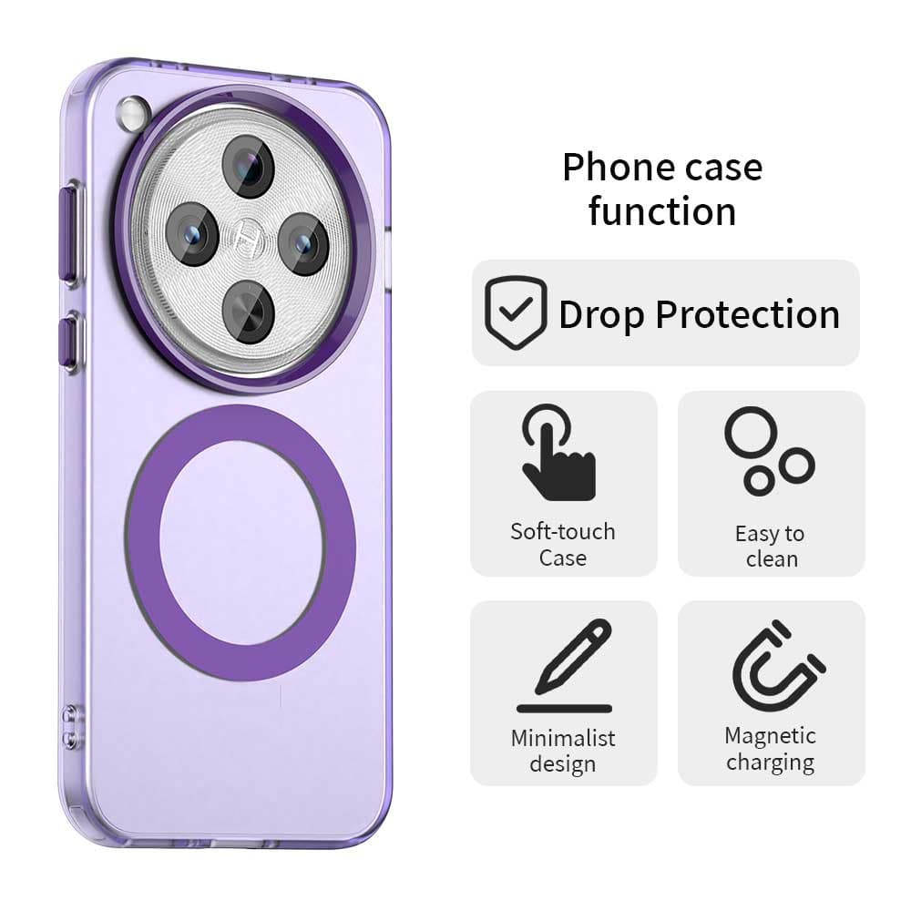 Techsuit CandyCase MagSafe pro Oppo Find X8 Pro fialová - náhled 2