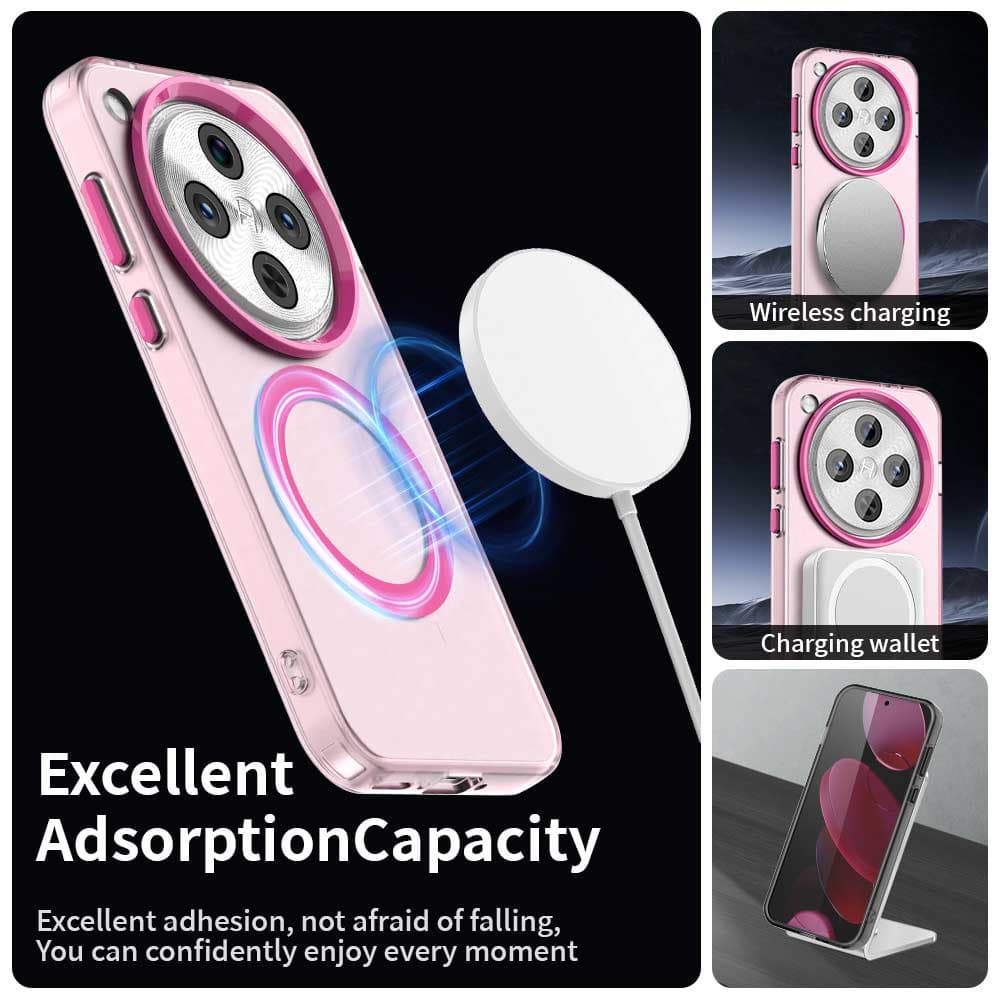 Techsuit CandyCase MagSafe pro Oppo Find X8 Pro růžová - náhled 2