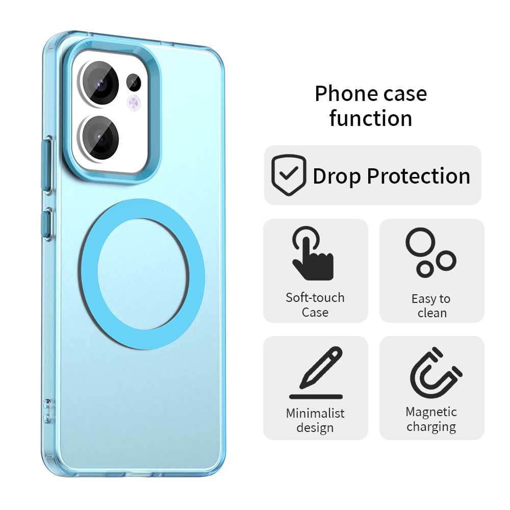 Techsuit CandyCase MagSafe pro Oppo Reno13 F 4G Reno13 F 5G Reno13 FS 5G modrá - náhled 2