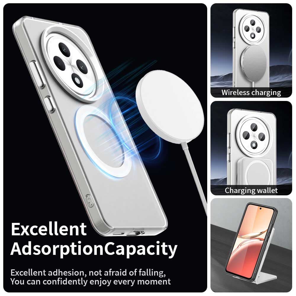 Techsuit CandyCase MagSafe pro Oppo Reno12 F Reno12 FS bílý - náhled 2