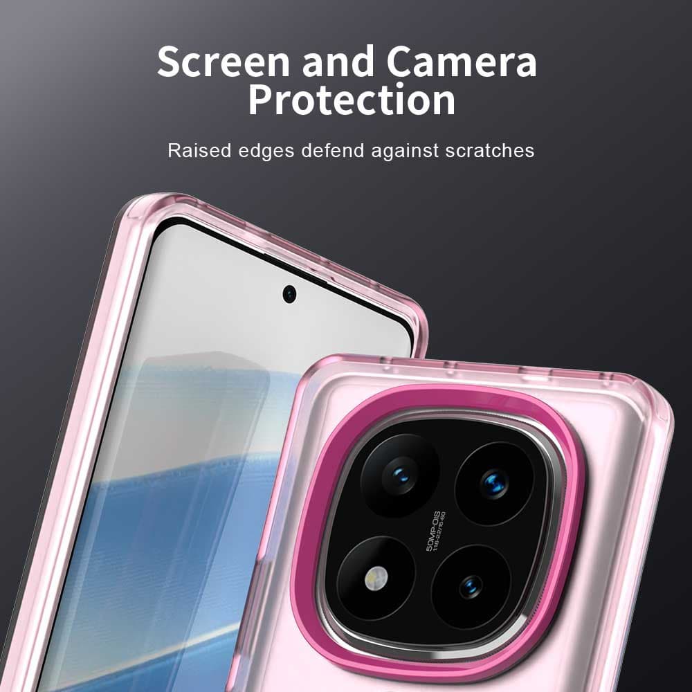 Techsuit CandyCase MagSafe pro Xiaomi Redmi Note 14 Pro 5G Poco X7 růžová - náhled 2