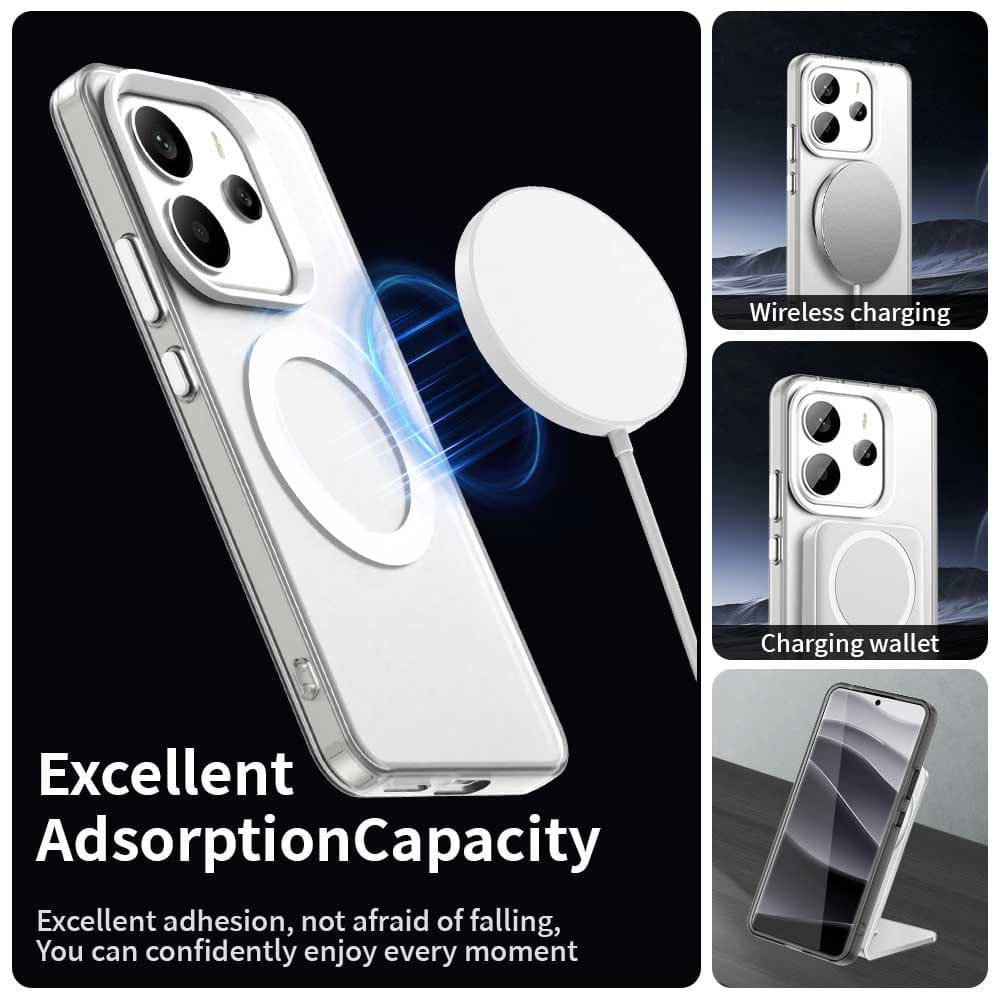 Techsuit CandyCase MagSafe pro Xiaomi Redmi Note 14 5G bílý - náhled 2